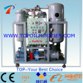 Ty High Efficient Turbine Oil Reclaimation System with Coalescence-Separation Tech, Dewatering, Degassing and Demusification Qucikly